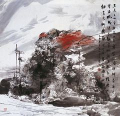 任惠中作品李白《塞下曲》诗意之二