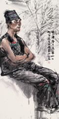 任惠中作品2013年水墨写生02