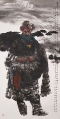 任惠中作品高原人强巴