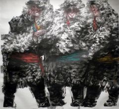 任惠中作品藏区人物