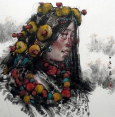 任惠中作品藏区人物