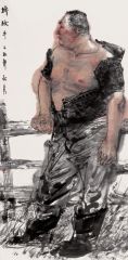 任惠中作品摔跤手