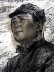 任惠中作品胸中自有雄兵百万(局部)