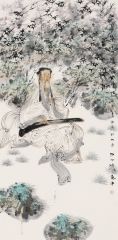任惠中作品取乐琴书 頣养神性