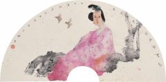 任惠中作品不知春浅深,但见云来去