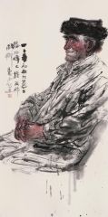 任惠中作品2014新疆塔什库露干写生12