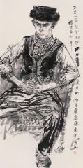 任惠中作品2014新疆塔什库露干写生07