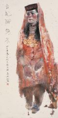 任惠中作品2014新疆塔什库露干写生05