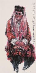 任惠中作品2014新疆塔什库露干写生02