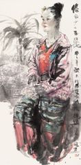 任惠中作品2015西双版纳写生15
