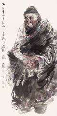 任惠中作品2015甘南藏区写生2