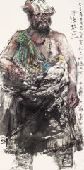 任惠中作品2015甘南藏区写生1