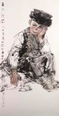 任惠中作品2015帕米尔高原写生14