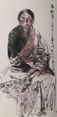 任惠中作品2015甘南迭部扎尕那写生21