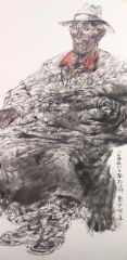任惠中作品2015甘南迭部扎尕那写生18