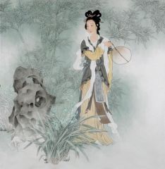 卜昭禹作品仕女