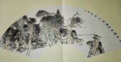 孙鸿庚作品扇面