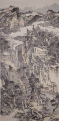 孙鸿庚作品一涧清溪