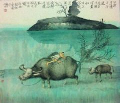 戴顺智作品牧牛图
