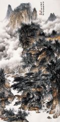 北海作品高岩涌烟