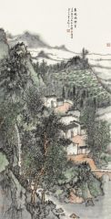 石峰作品春晚绿野秀