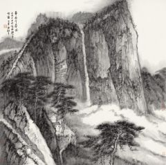 石峰作品华岳千寻图