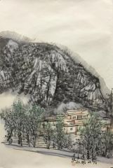 韩敬伟作品龙门东山远眺