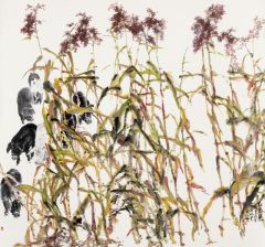 潘晓云作品红高粱
