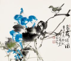 潘晓云作品花鸟作品