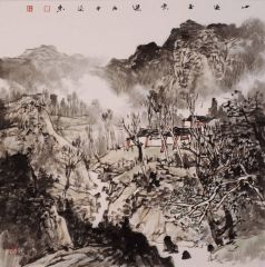 张延东作品心逐南云逝