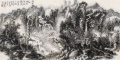 李玉民作品清河秋岭
