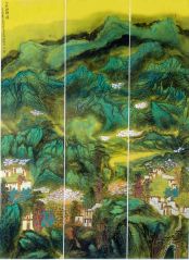 李玉民作品山居幽静图