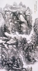 李玉民作品雨多山不枯