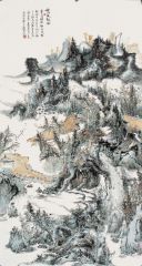 李玉民作品秋山气韵图