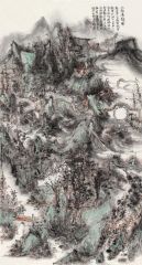 李玉民作品丘壑清韵图