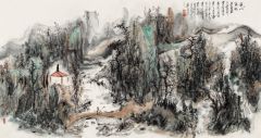 李玉民作品溪山气韵图