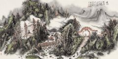 李玉民作品溪山记游