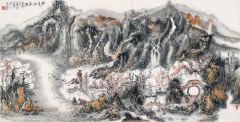 李玉民作品水多山不枯
