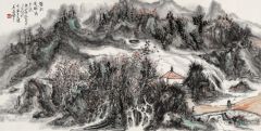 李玉民作品繁行溪桥路自通