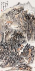 李玉民作品卧游西山