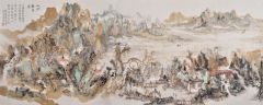 李玉民作品山水禅意图