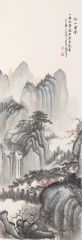 周传玉作品松山雪峰