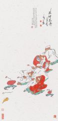 杜老三作品花开见佛
