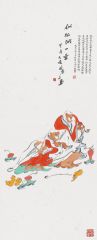 杜老三作品似松间一壶