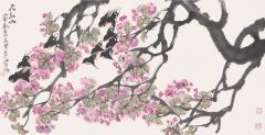 秦海作品飞红雨