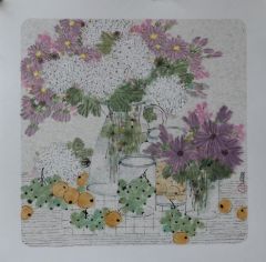 张萍作品绿葡萄