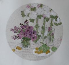 张萍作品青苹果之三
