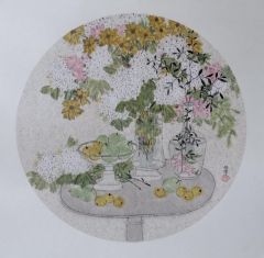 张萍作品青苹果之一