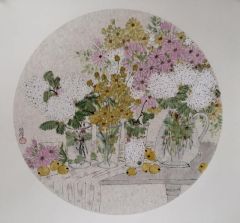 张萍作品静物与花