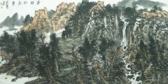 钟彩君作品山水作品